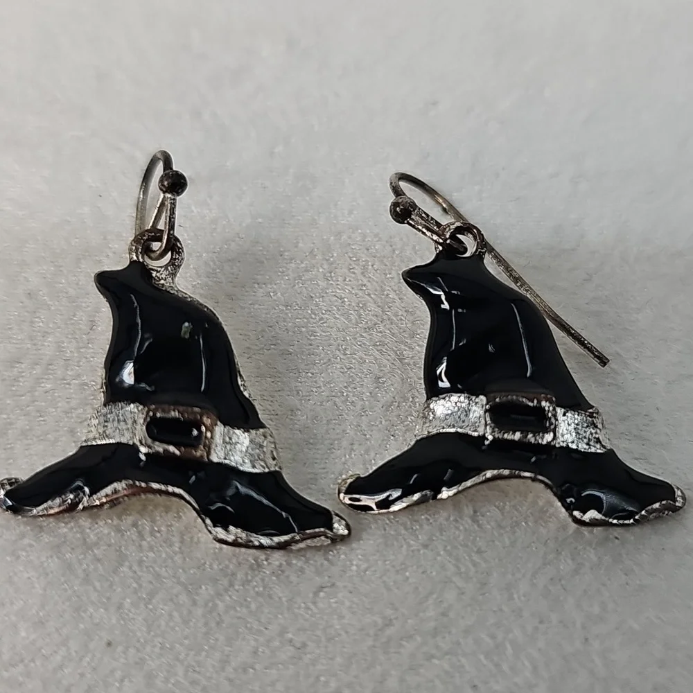 Witchy Hat Earrings‎ Costume Party Novelty Halloween Fun